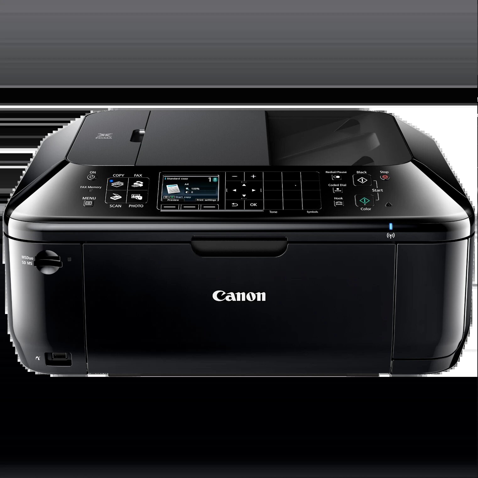 Canon PIXMA MX715 printer — compatible cartridges available